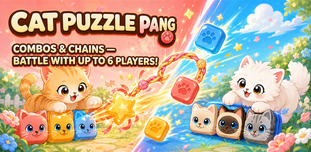 Cat Puzzle Pang feature artwork